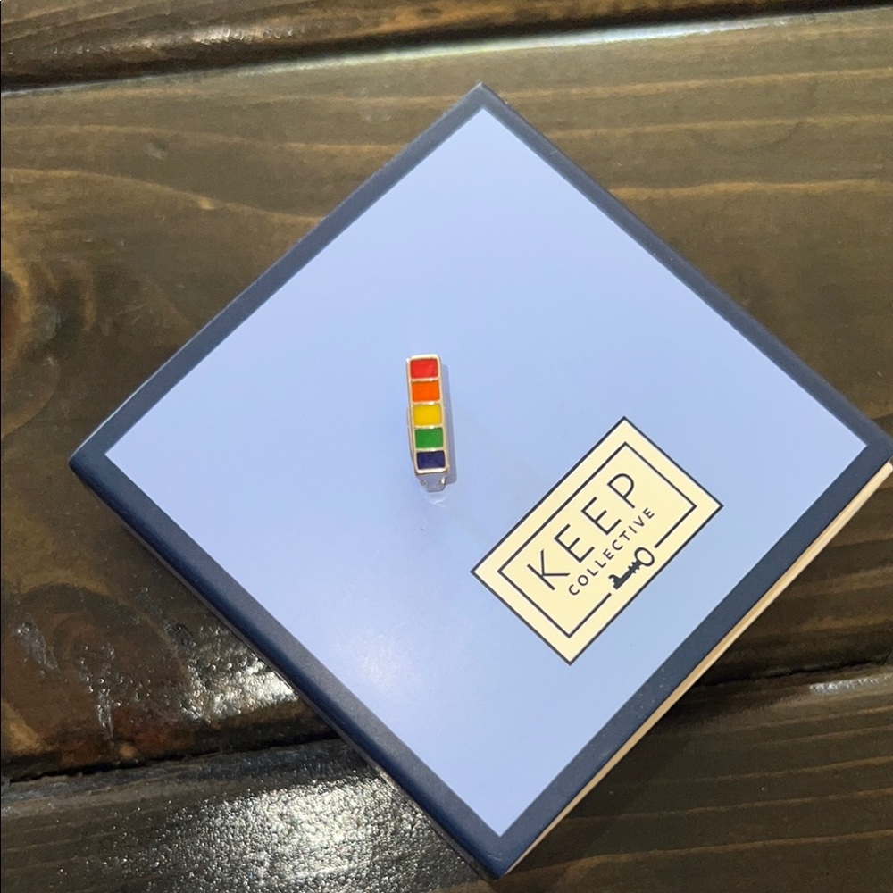 KEEP Collective Multicolor Stripe Charm